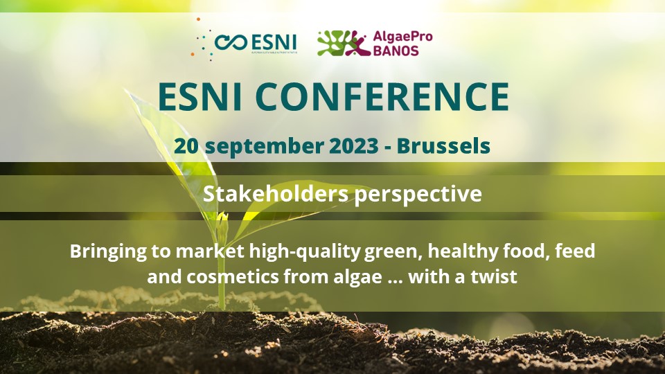 cellafsouza's tweet photo. The #ESNI2023 event will have 2 #algae sessions! 

@SEMPRE_BIO and #EU4Algae will host a session on growing algae on agricultural residues

@algaeprobanos will discuss how to market products from such circular algae for higher-value applications

https://t.co/GQRgk5VY6e https://t.co/iGWqvA9IUB