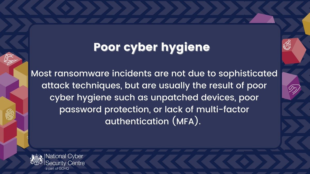 In our new report, ‘Ransomware, extortion, and the cyber crime ecosystem’, we show why ransomware is one of the most acute cyber threats facing the UK. Organisations of all sizes should take action to protect themselves. Some report highlights⬇️