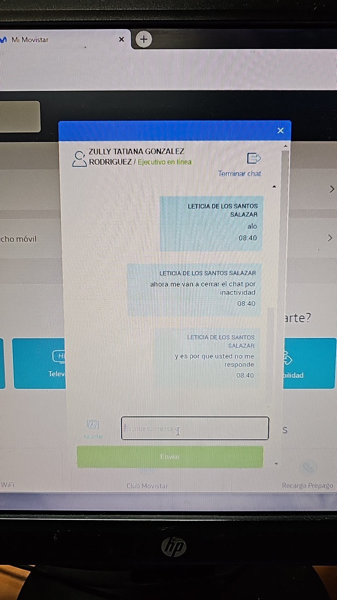LetitaRaymond's tweet photo. @AyudaMovistarCL  @MovistarChile 
Cuando se dignan a solucionar los problemas de los usuarios ??? https://t.co/uglRUDILtC