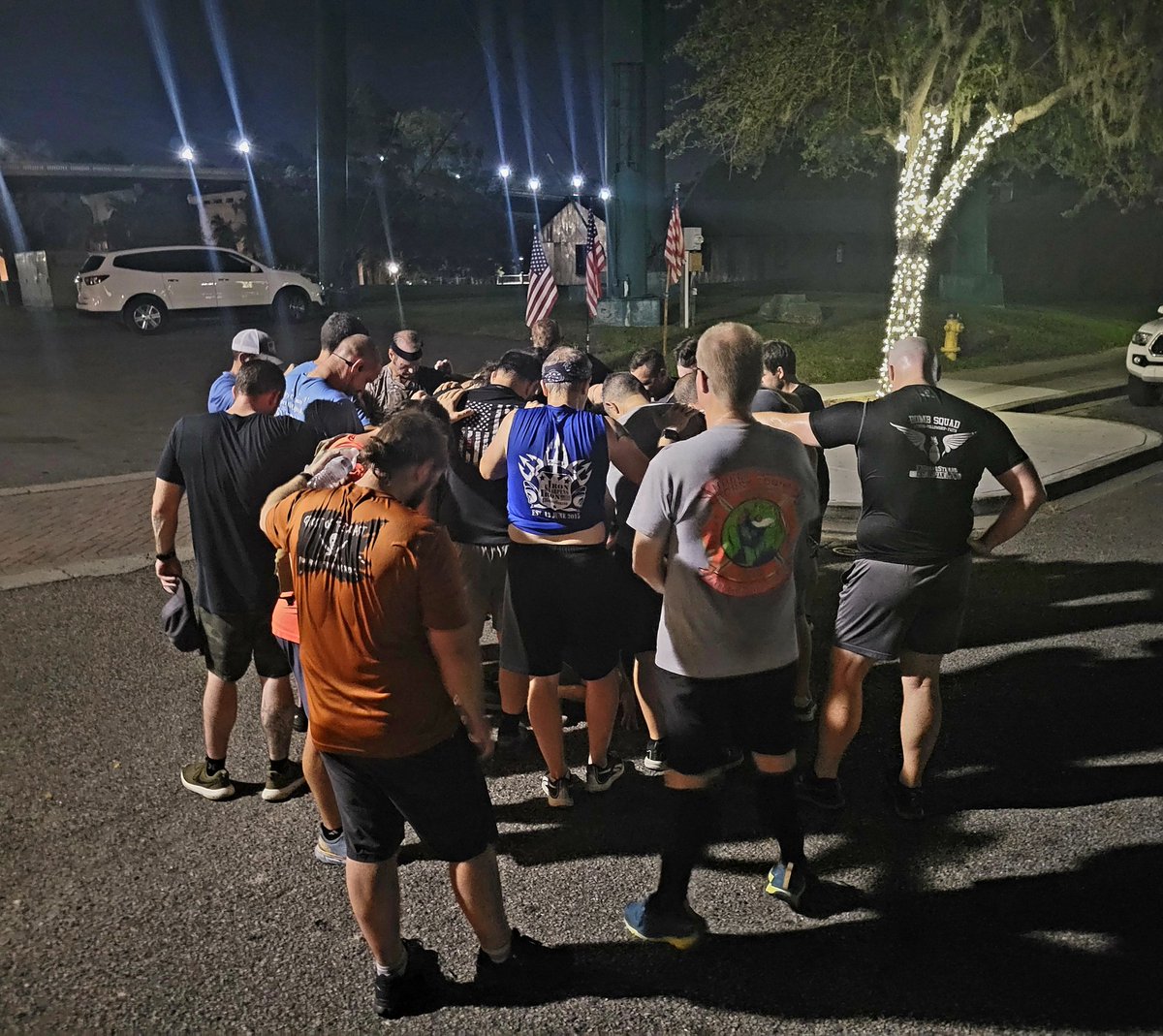F3Republic's tweet photo. 22 Men honored the 3,000 plus Dads, Moms, Sons, and Daughters that lost their lives 22 years ago today. #NeverForget https://t.co/4rI0TEM6FK
