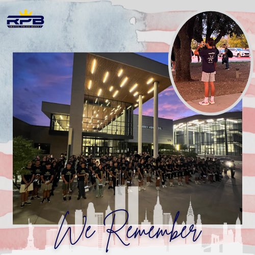 RPB kicked off this week with a performance at the MHS 9/11 Remembrance Ceremony