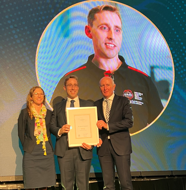 UWAresearch's tweet photo. Huge congratulations to David Gozzard @DRG_physics announced as the 2023 Early Career Scientist at the Premiers Science Awards tonight #WAScienceAwards. @ICRAR @Int_SpaceCentre
View: https://t.co/67dBZDjyu2 https://t.co/lrPywyGfTY