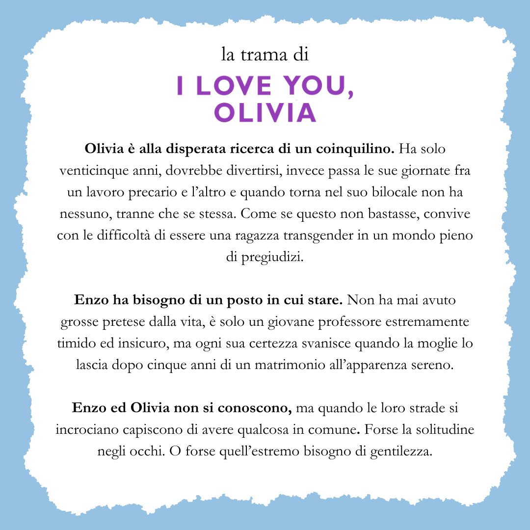 E finalmente… il #coverreveal di #ILoveYouOlivia!

#selfpublishing #libriLGBT #romancecontemporaneo #booktok #instatok