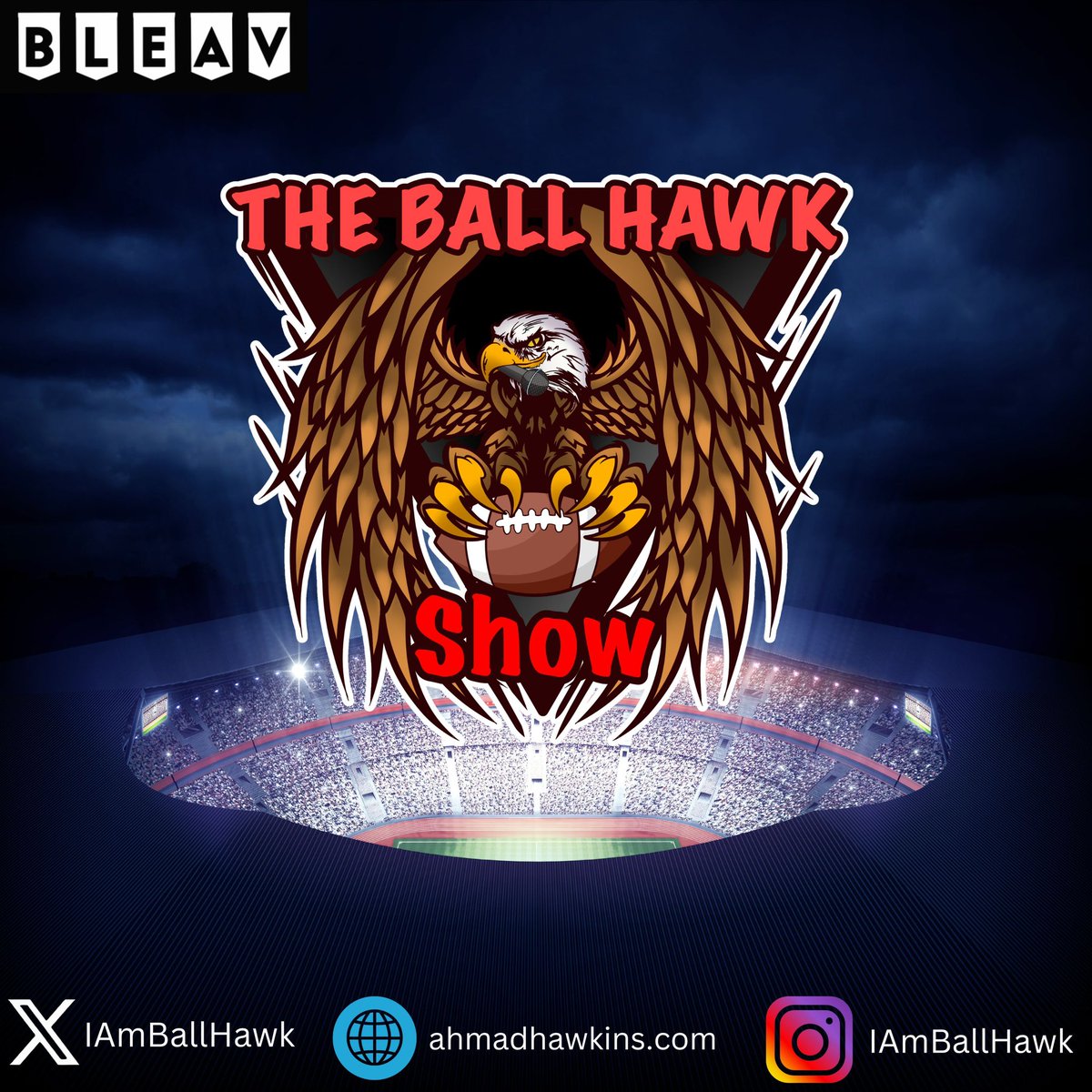 IAmBallHawk's tweet photo. ICYMI 
Answering all the questions from the fans in this latest episode. You wanna know why a play was called? @BleavSports @BleavNetwork Tap in‼️

#theballhawkshow #UVAStrong #GoHoos 

https://t.co/jsLTcnpUmN https://t.co/zet6SnJkU0
