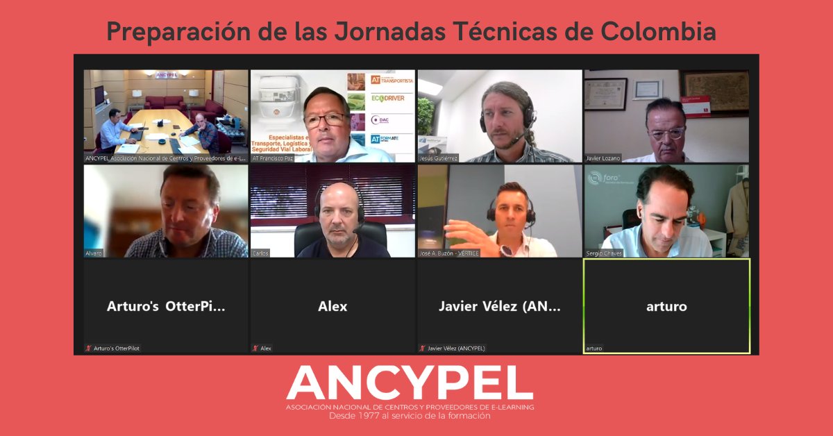 ancypel's tweet photo. ℹ️ ANCYPEL y las empresas asociadas participantes se han reunido para preparar las Jornadas Técnicas que se celebrarán el 7 y 8 de noviembre en Bogotá (Colombia).
#ACADEMIADELTRANSPORTISTA #SMILEYOWLTECH #FAROEDTECH
#FormaciónProfesional #ANCYPEL #JornadaTécnica #Bogotá https://t.co/Tr2aAd94Q3