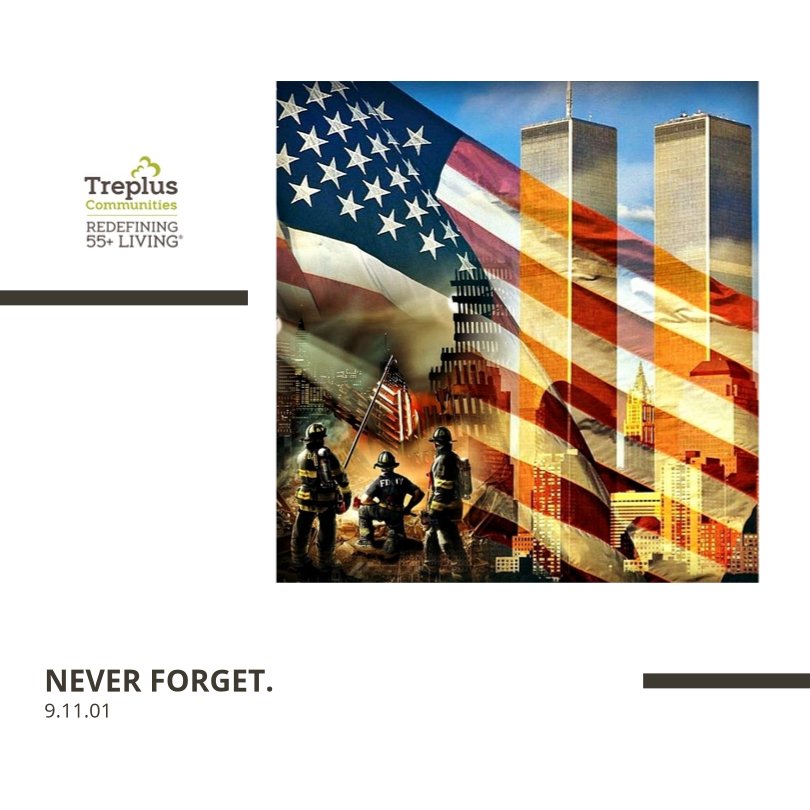 TreplusComm's tweet image. We Remember. Patriot Day commemorates the lives of those who died and the heroes of September 11, 2001.
#September11
#HonorOurHeroes
#Remembering911