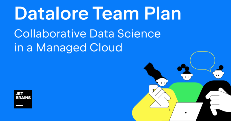 jetbrains's tweet photo. 🚀 Introducing our new Team Plan, currently in Beta. Hosted in the cloud by JetBrains, it offers hassle-free Datalore setup for data-centric teams. Get started in seconds!

👇 Read more