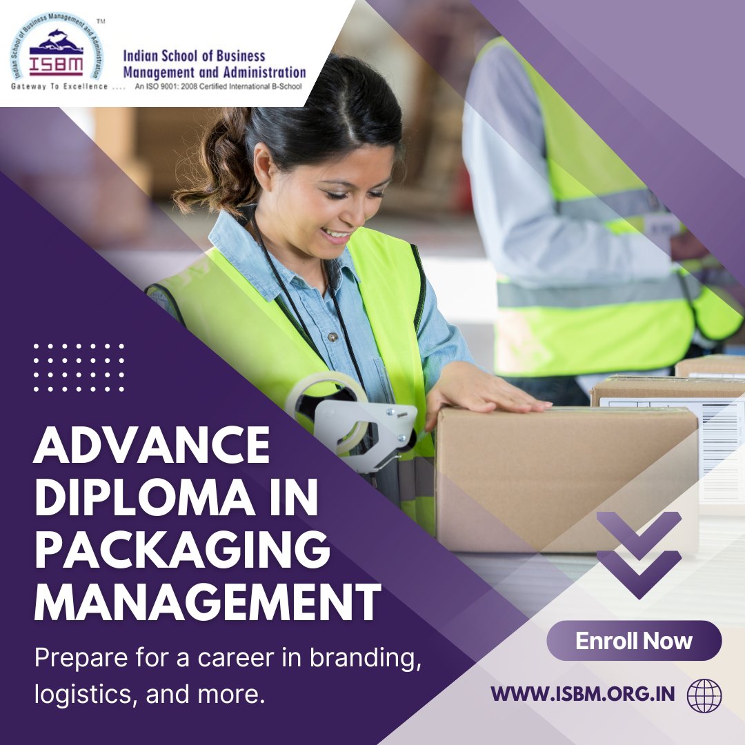 isbma's tweet photo. 📦 Shape the Future of Product Packaging with Our Advanced Diploma Program! 🌟🏭

Prepare for a career in branding, logistics, and more. Join us and become a packaging expert. 

Apply Now: https://t.co/YYBAptJbgp

#ProductPackaging #ISBMA #OnlineEducation https://t.co/R7dPs9po1x