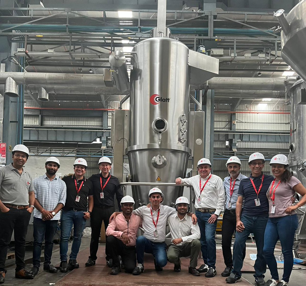 glatt_group's tweet photo. Recently another FAT for a Glatt Fluid Bed Dryer (type GFB 120) with our customer Tecnoquimicas Colombia and our agent from Almapal Colombia took place. Many thanks to the whole team for the successful cooperation.
#FAT #fluidbed #dryer #glatt @TQconfiable https://t.co/7nuL6l0fns