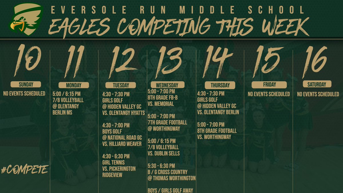 We are Scheduled to play VB at Berlin MS tonight.
Game time is set for 5:00 pm, but if we leave at 4:15pm I expect to start no earlier than 5:15pm, probably 5:30pm.

Good luck Eagles !!!