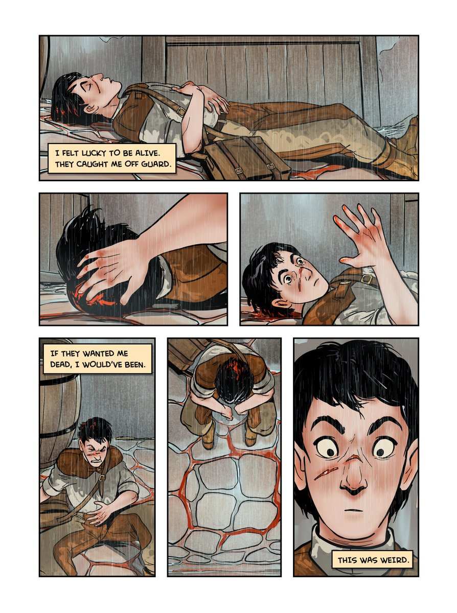 New Serpent Pages!

Updates twice a month on Mondays.

Serpent is also on WEBTOON:
https://t.co/beoc25dep2

and Tapas:
https://t.co/MHoeYDswOB

#SerpentTheComics #webcomic #comics #procreateart #webtoon #fantasy #LGBTQ 