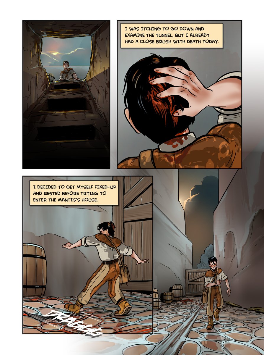 New Serpent Pages!

Updates twice a month on Mondays.

Serpent is also on WEBTOON:
https://t.co/beoc25dep2

and Tapas:
https://t.co/MHoeYDswOB

#SerpentTheComics #webcomic #comics #procreateart #webtoon #fantasy #LGBTQ 
