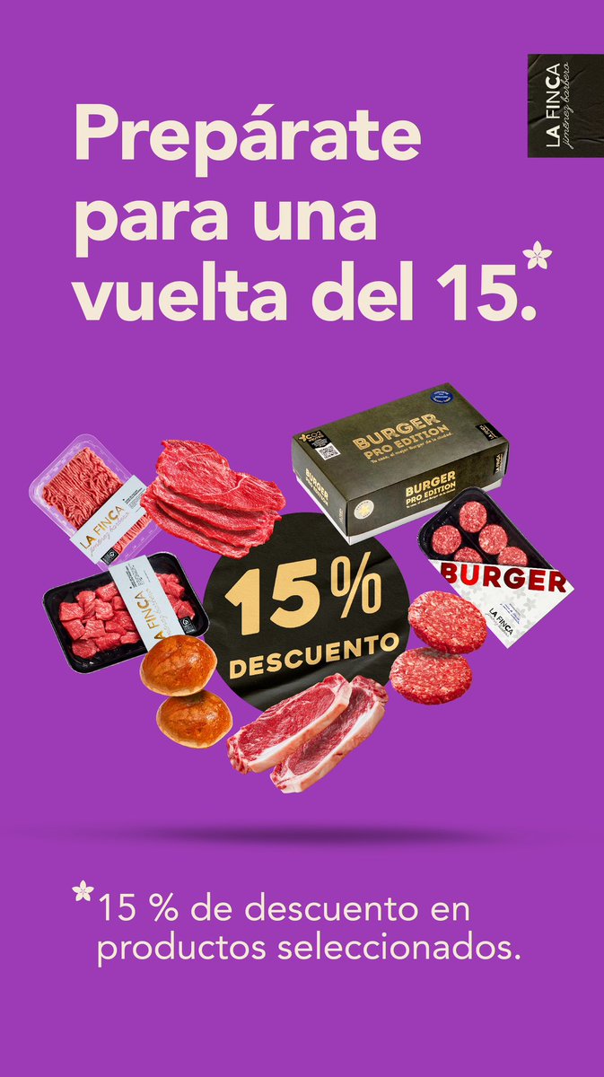 carnedelafinca's tweet photo. ¿Toca vuelta? ¡Toca descuentazo!🙌 Porque volver al trabajo, al gym y a contestar en el grupo de padres del cole da mucha, pero que mucha hambre🤤.

Promoción válida hasta el 30 de septiembre.

#carnedelafinca #vueltaalcole #LFNC #promotiendaonline #promoweb #LaBuenaVida https://t.co/BxmE41RrqE