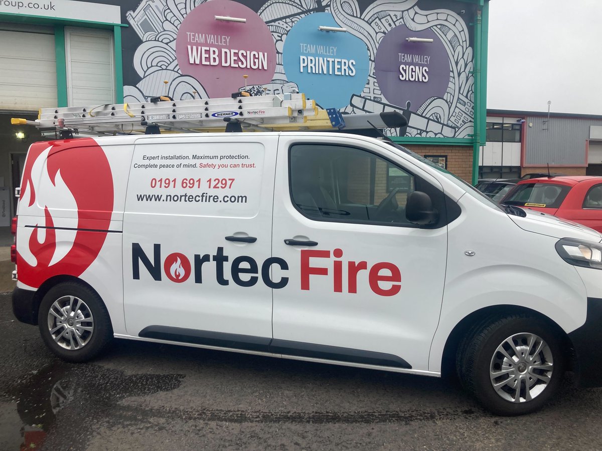 teamvalleyprint's tweet photo. Check out our latest vehicle wrap project for Nortec Fire. 

Their van just got a 🔥 makeover, and we’re thrilled to have played a part in it. https://t.co/lvb1VrYi4t