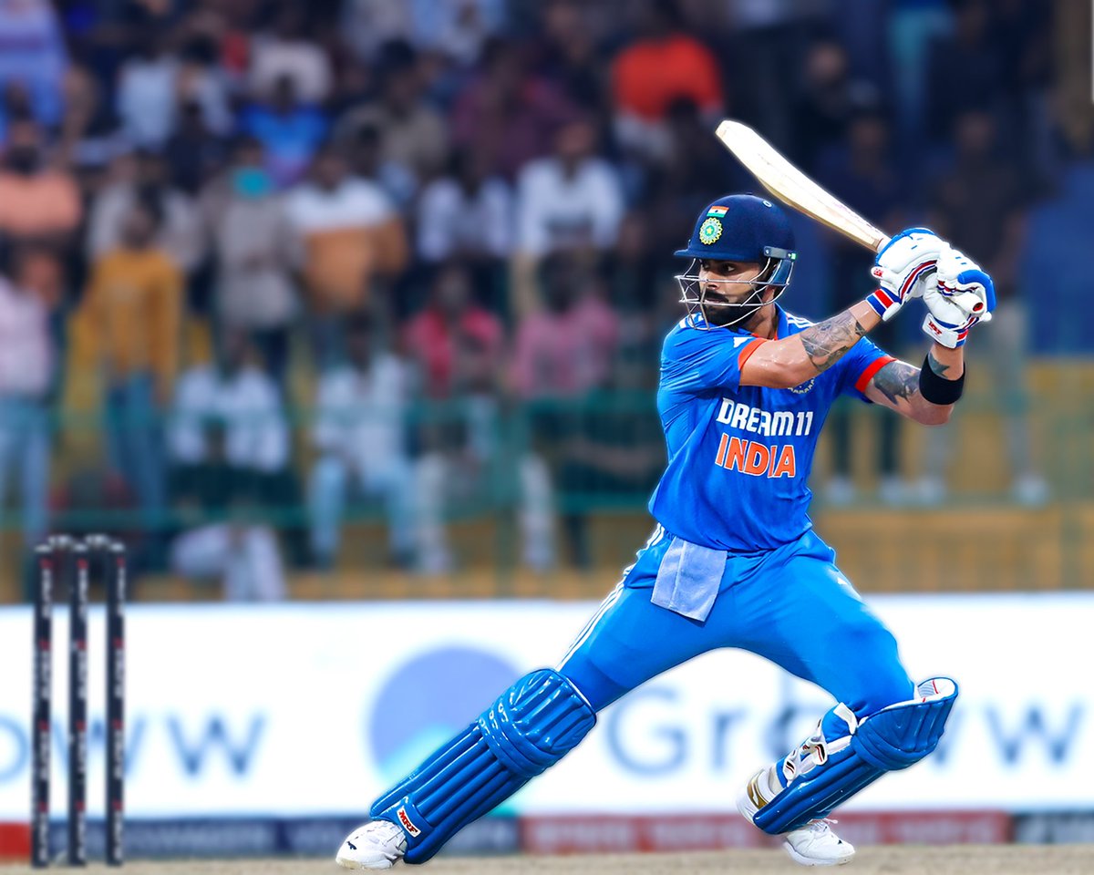 SaraMsd4's tweet photo. Whaaaat an innings and carrier ❤️💥 that's king for you #KingKohli 
13000 odi runs and century vs Pakistan 🥳🥳
#BCCI #IndiaVsPakistan #India https://t.co/iQJcDykz3p