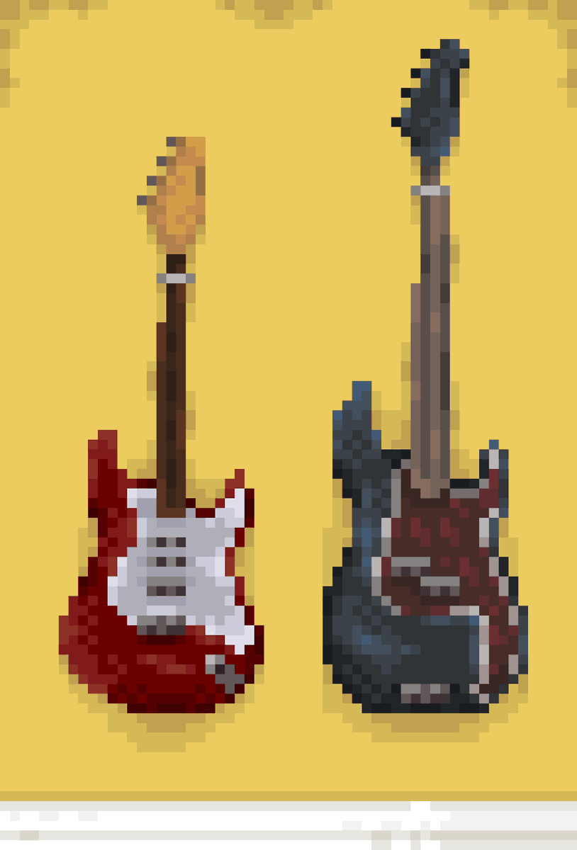 Swetchka1's tweet photo. #pixelart #pixel_dailies #Pixel_Dailies #guitar #Bass https://t.co/ZRe15IZt8I