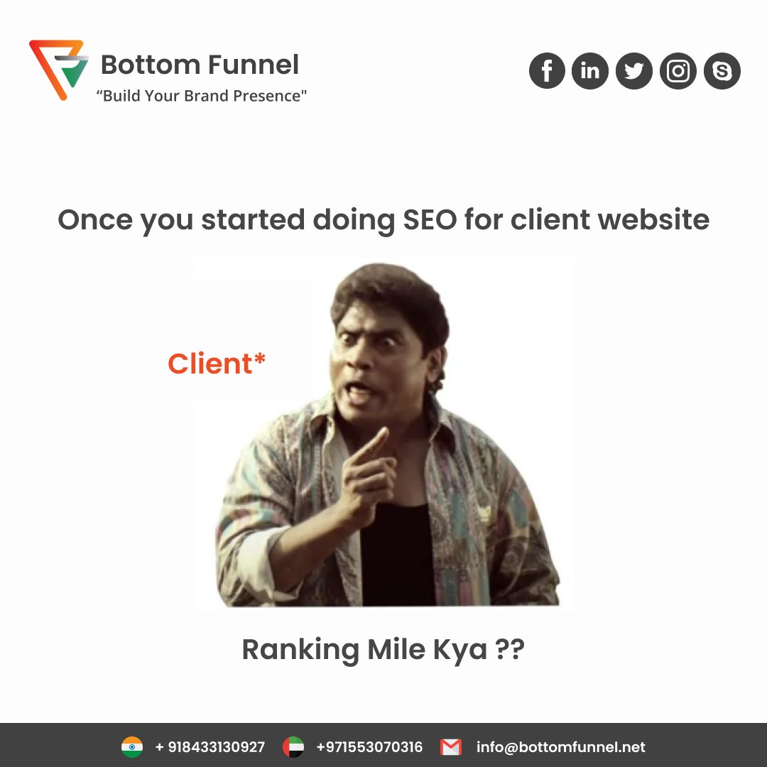 BottomFunnel's tweet photo. Yes! We are the King👑, but this doesn’t mean you will act like Mani Bhai!!
We assure your business to get on top, with not only rankings but also leads, conversions and permanent solutions. Have some chill guys😣
#RuleTheDigitalRealm #corporatememes #BottomFunnel #leads https://t.co/HpoUXcF3fW