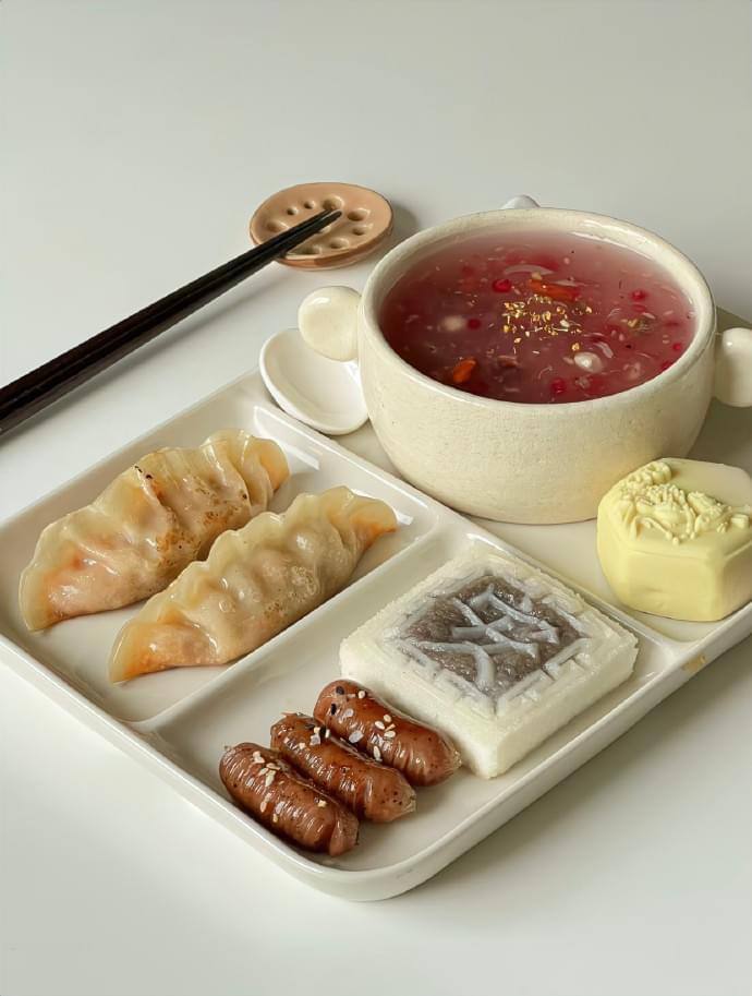 rudingar's tweet image. A good meal. Good morning. Good day.