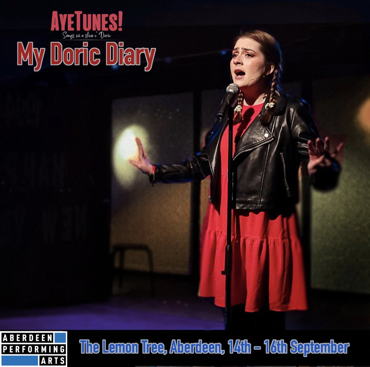 tunes_aye's tweet photo. 🎭 #MyDoricDiary is opening this week! 🎭
Catch us in Aberdeen. 🎟️The Lemon Tree. 
📆Thu 14th Sep - Sat 16th Sep. 
Tickets via @APAWhatsOn https://t.co/HuSjoRE4D8 https://t.co/2VEcjhjpws