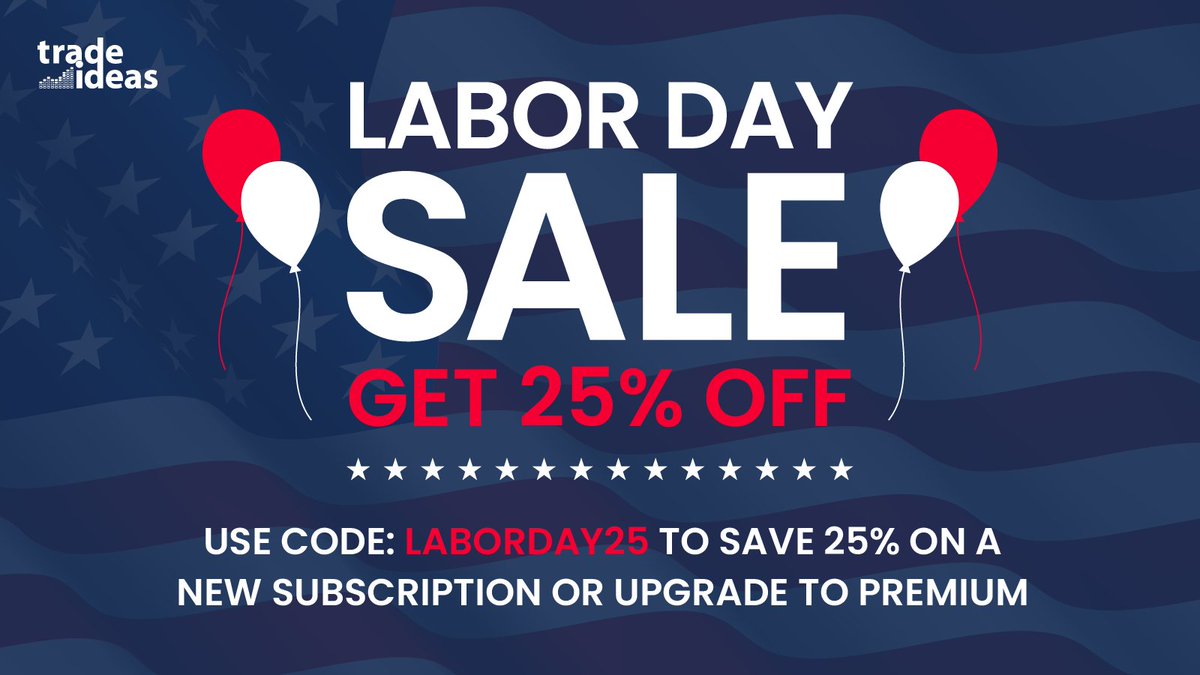 Save 25% on a new subscription or upgrade to Premium.
use code: LABORDAY25 
Via:- freestocks.us 

#StockMarket 
#option
$TWTR 
$BA 
$doge 
$baba 
$spy
$NIO 
$ETC 
$META