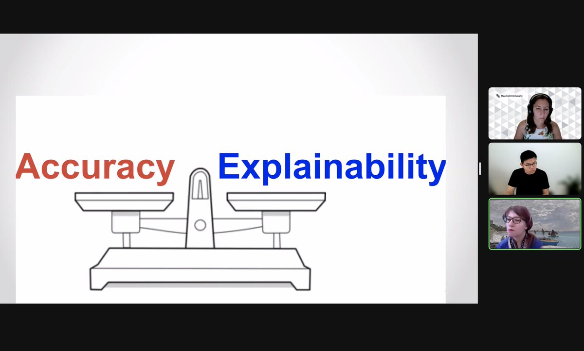 Milda Norkute (@milda_nor) on Twitter photo Is it acceptable to sacrifice accuracy for explainability? The real question we should be asking who benefits from that <a href="/OlfaNasraoui/">Olfa Nasraoui</a> at #QUARE23, <a href="/QuareWorkshop/">QUARE '23</a>, #RecSys2023, <a href="/ACMRecSys/">ACM RecSys</a> Is it acceptable to sacrifice accuracy for explainability? The real question we should be asking who benefits from that <a href="/OlfaNasraoui/">Olfa Nasraoui</a> at #QUARE23, <a href="/QuareWorkshop/">QUARE '23</a>, #RecSys2023, <a href="/ACMRecSys/">ACM RecSys</a>