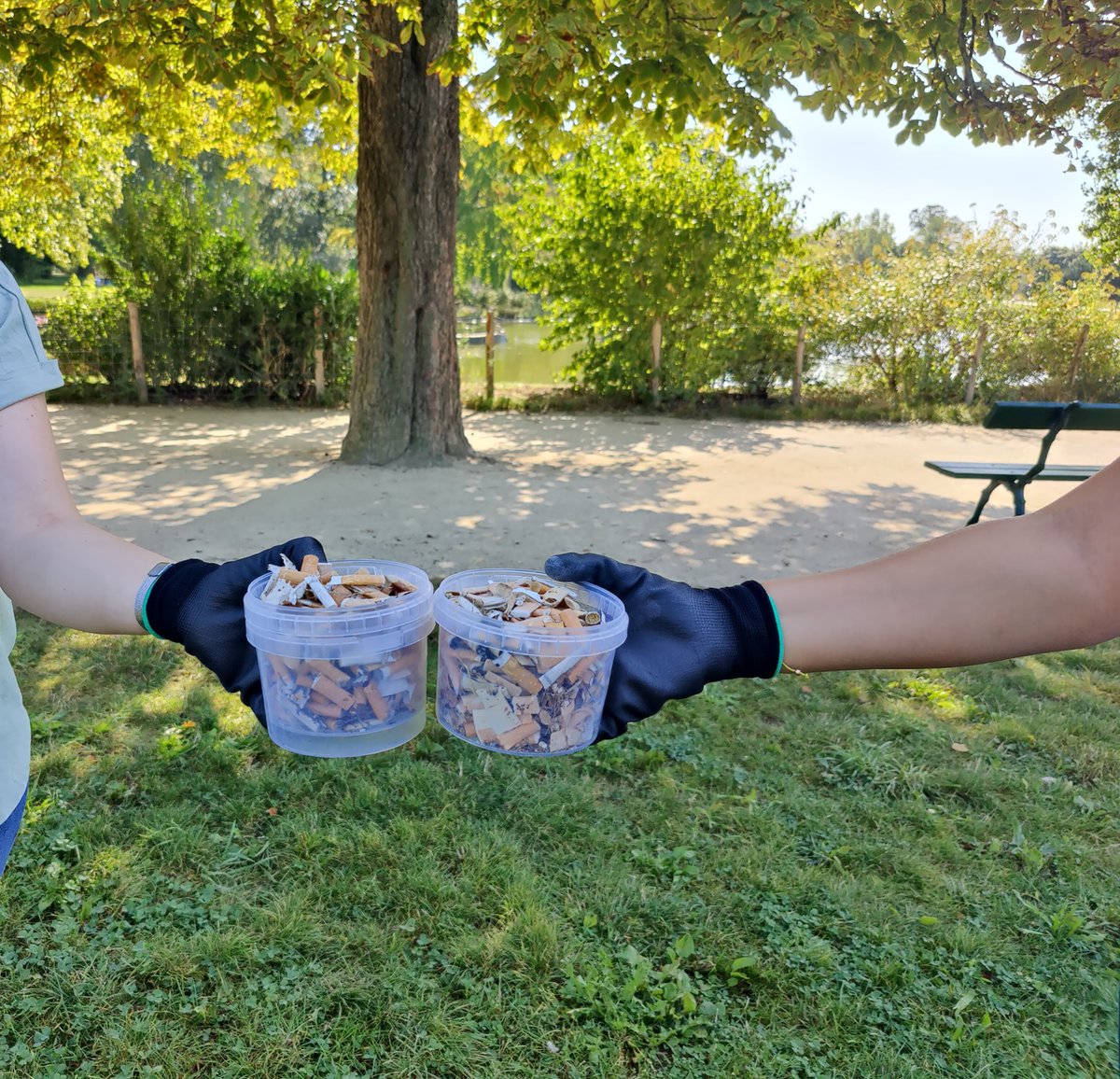 ArtimonConseil's tweet photo. [#Environnement] Parce que préserver notre environnement est important chez Artimon, nous étions une trentaine de collaborateurs à nous retrouver ce samedi au Bois de Vincennes pour ramasser mégots et autres détritus en partenariat avec @WeKlean !

#CleanDay #nettoyagecitoyen https://t.co/MCk6Nj2WN4