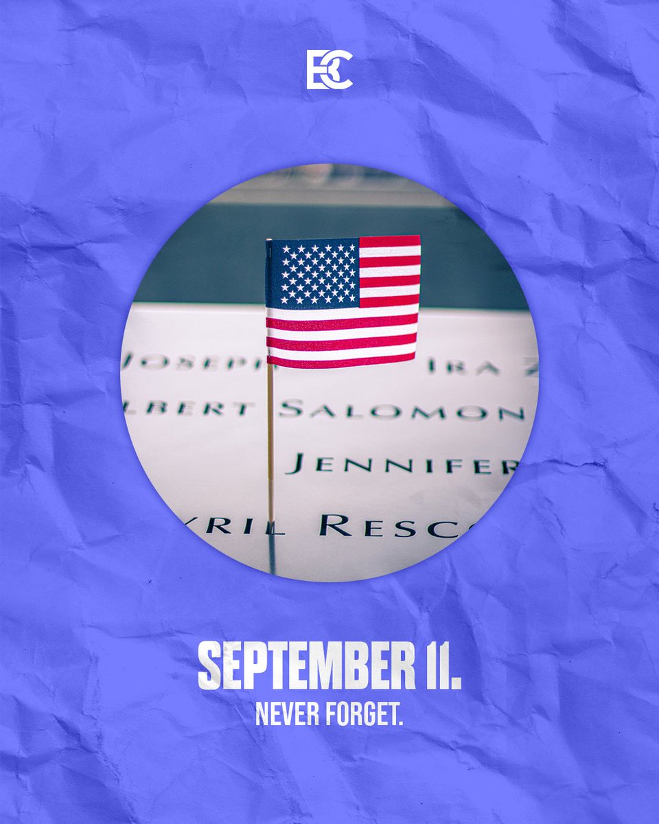EbcInYourCity's tweet photo. September 11th, a day etched in memory. We remember the lives, the sacrifices, and the unity that followed. 

Let's keep their spirit alive, standing strong together. 🗽

#Next
#EBCInYourCity
#EBCCares #AtlantaChurches
#Honor911
#UnityInMemory https://t.co/zzryLIft3z