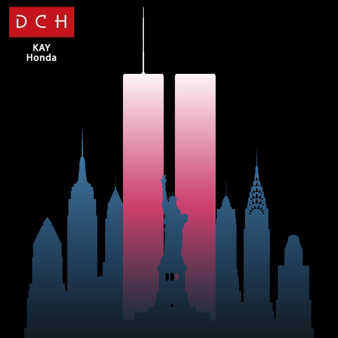 DCHKayHonda's tweet photo. We will #neverforget. 
Join us in remembering and honoring those affected by #911. 
#Newyork #Newjersey #community https://t.co/6NQVHg5Tkj