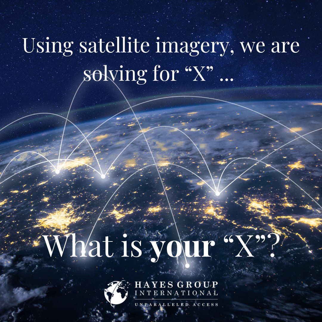 We harness the power of #satellite imagery to provide decision makers with the vital #data they require. Meet us at #WSBW to see how we leverage #satellitetechnology with other data to 'solve for x’. #geospatialdata #geospatial #spacetechnology #businessofspace #datafusion