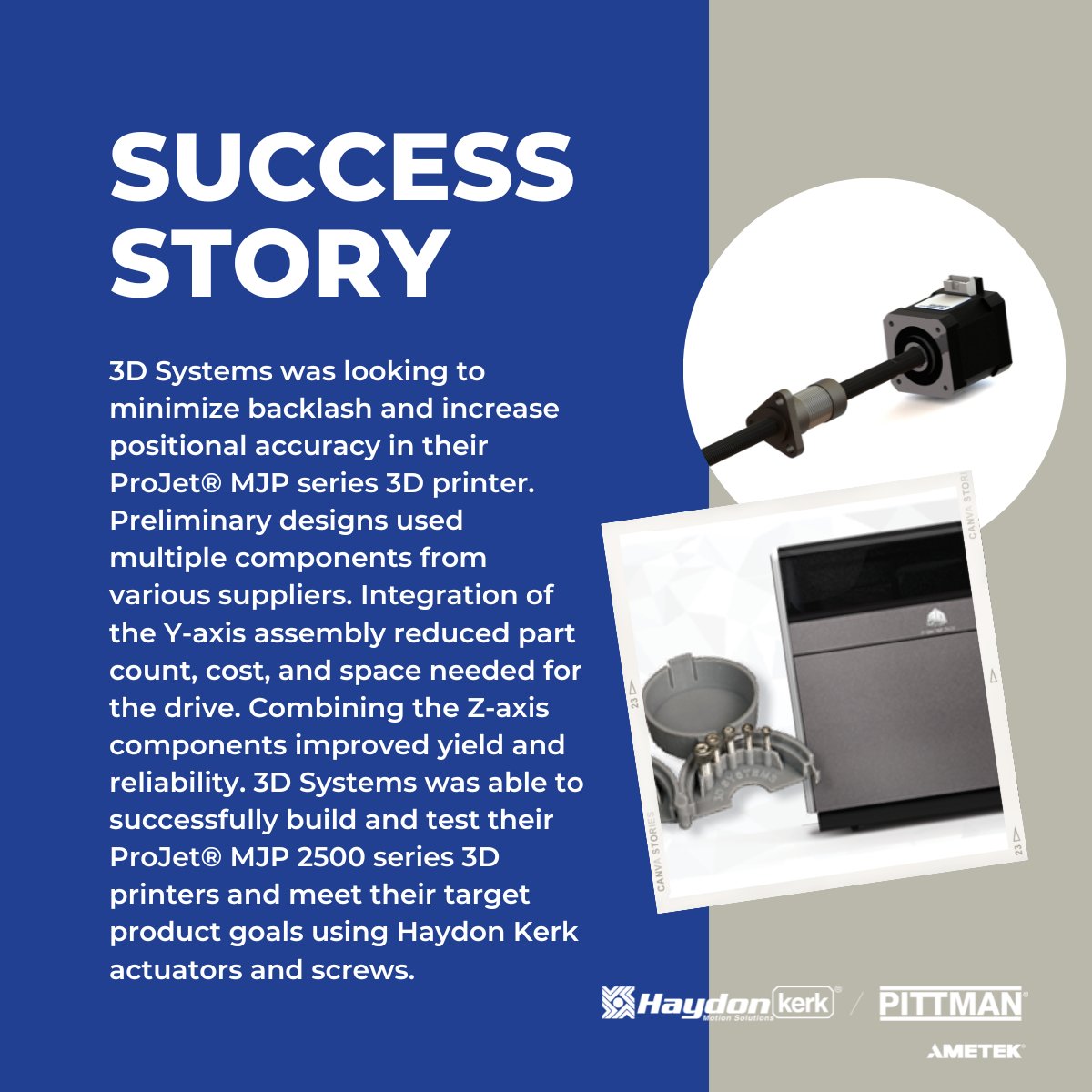 ametek_hkp's tweet image. Read more! ➡ow.ly/ytCr50PEs6J

#3Dprinting #3DPrintingSolutions #linearactuators #leadscrews