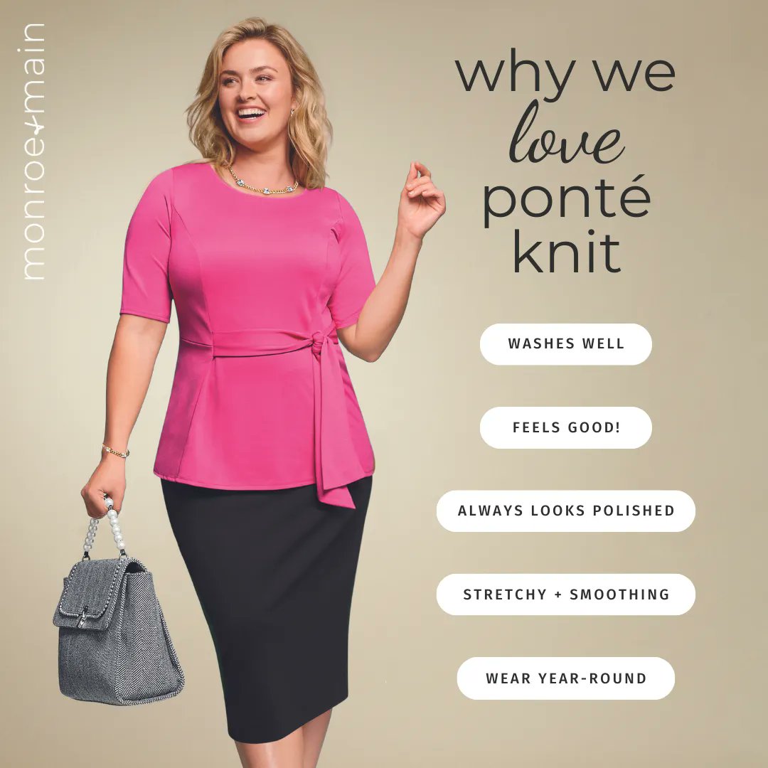 MonroeandMain's tweet photo. meet our versatile, oh-so-flattering pencil skirt. dress it up or dress it down. shop bottoms now https://t.co/Sg4WbcL8ts https://t.co/rRHR2tFoHS