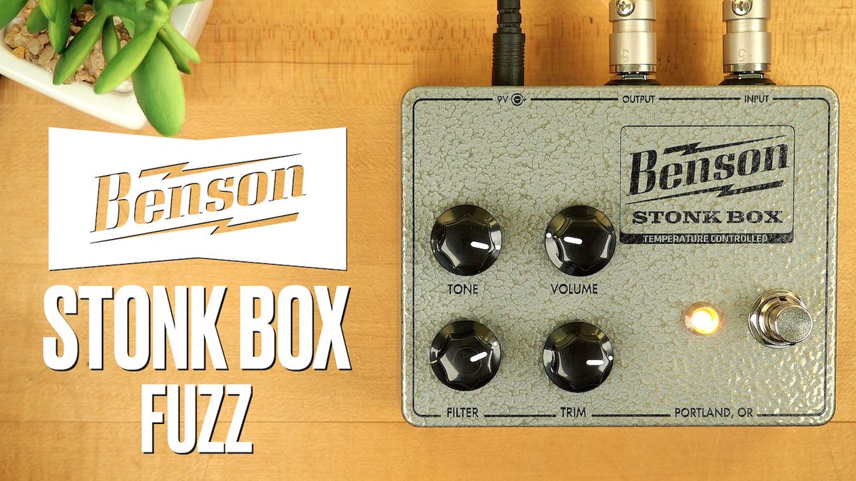 pedaloftheday's tweet photo. It's always exciting when a pedal from @bensonamps shows up at the door, and we're proud to bring you their latest, the Stonk Box Fuzz, today!! Full Demo below, review on our website as well!!

https://t.co/33ew0mYu4v

#pedaloftheday #bensonamps #stonkbox #fuzz  #effectspedals https://t.co/woTnZvpyJ8
