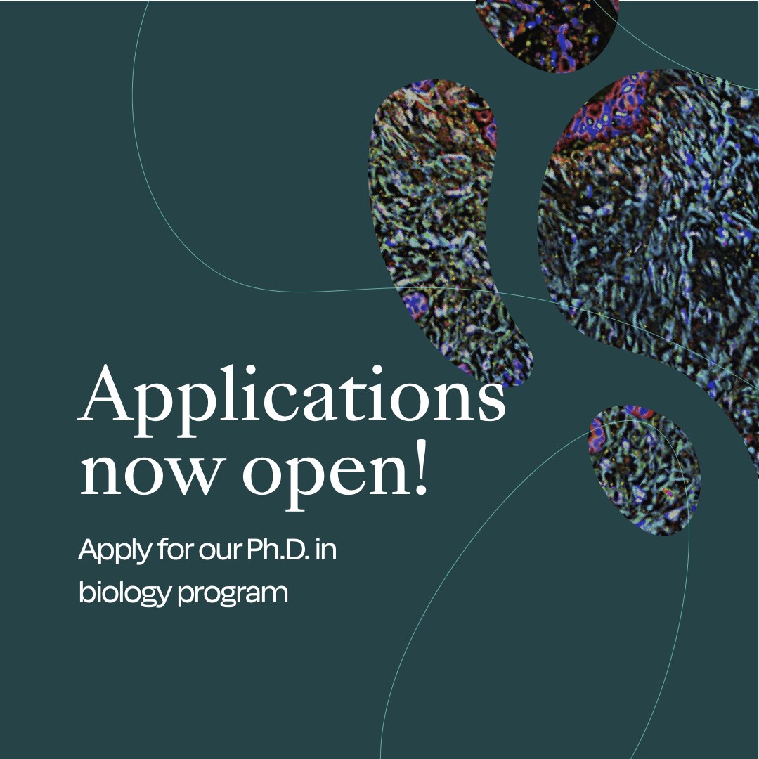 Applications are now open for @stowersgrad #PhD in #Biology program! If you are looking for mentorship, incredible labs, and a collaborative environment then explore our program further.

Applications due December 1: bit.ly/3S999V2

#GradStudent #GradSchool