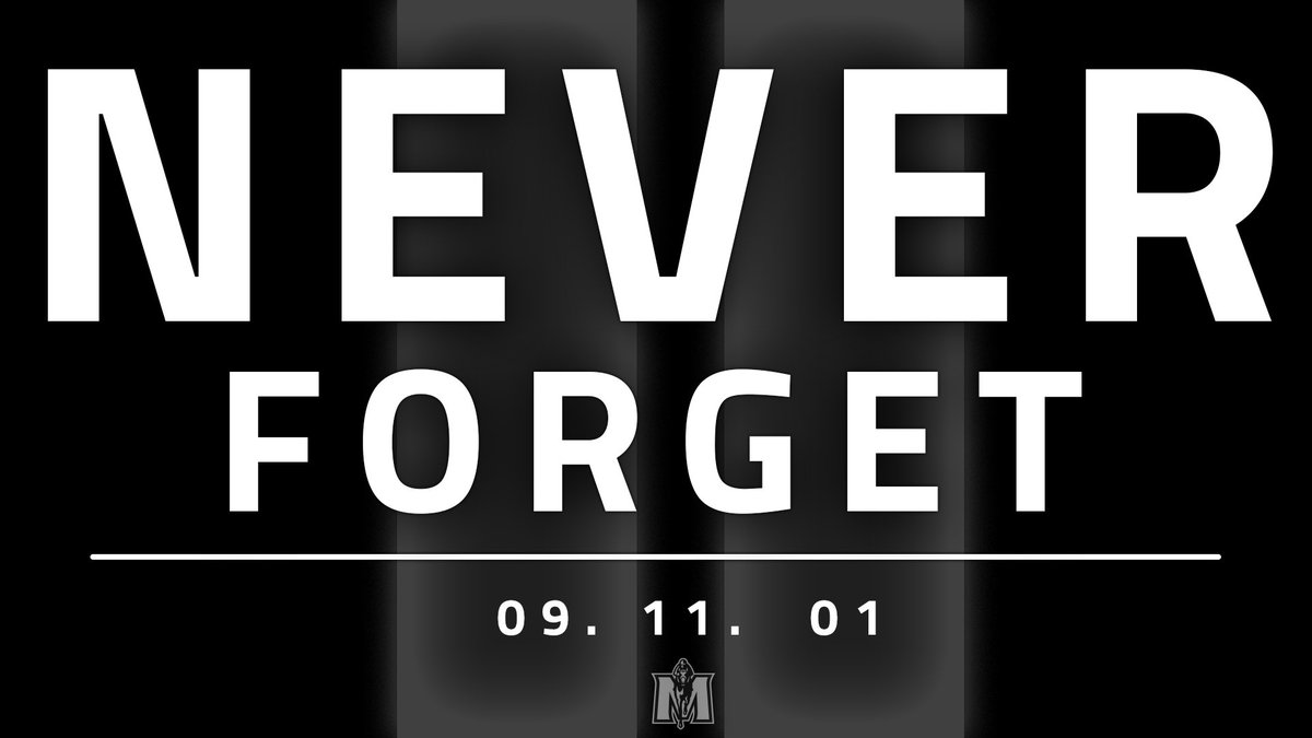 A day to reflect and remember.

Never Forget.