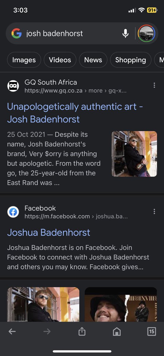 Can finally say
"Google me"