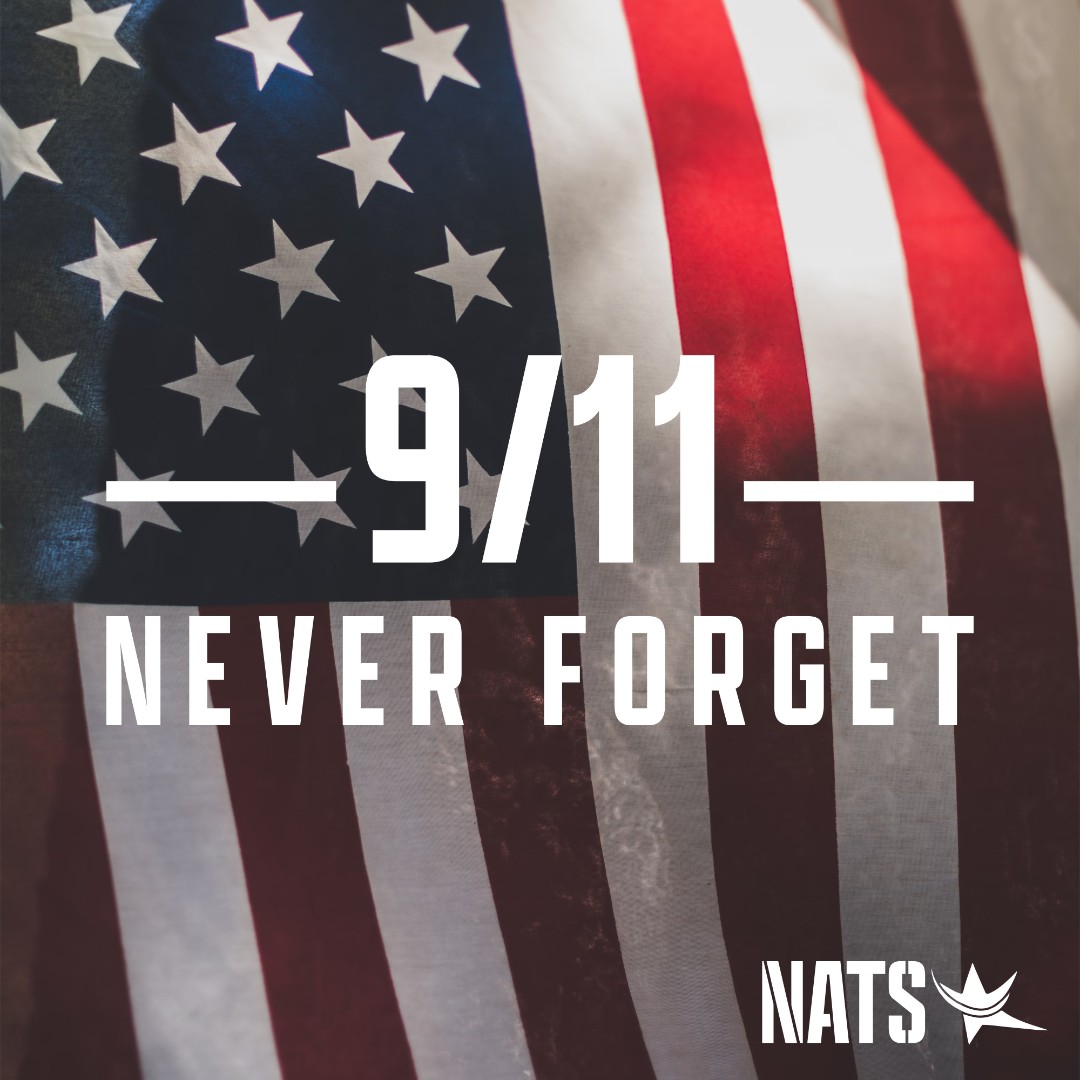 natstraining's tweet photo. Today, we honor those lost on 9/11/01 with a national day of service and remembrance. #NeverForget #September11 https://t.co/aRj36Yh0Xj