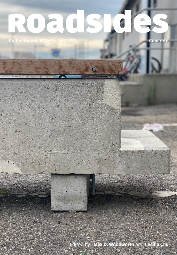 road_sides's tweet photo. Call for papers for Roadsides Collection no. 011 on Concrete, edited by Max D. Woodworth and Cecilia Chu:
https://t.co/jg9hbW4ygT https://t.co/4VT5ldymih