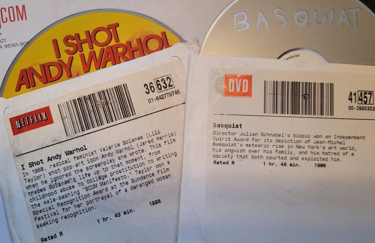 mpgems's tweet image. Two good dramas about #artists from New York: "Basquiat" and "I Shot Andy Warhol" Thank you #NetflixDvd #GetThroughMyQueue #Basquiat #AndyWarhol