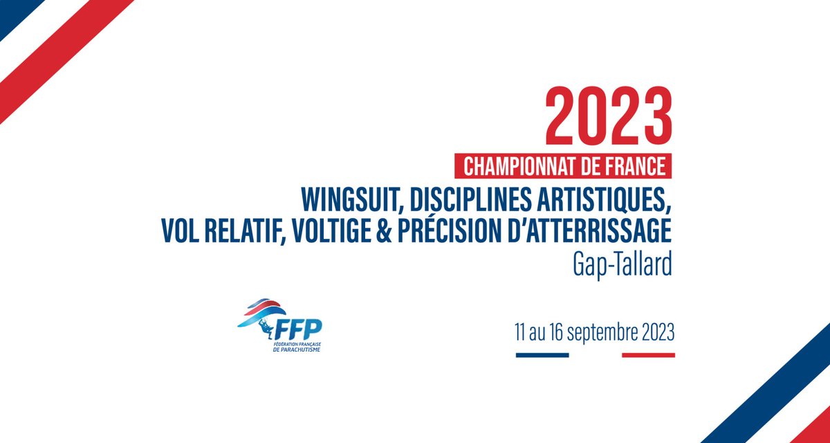 AÉRO BIODIVERSITÉ (@aerobiodiv) on Twitter photo C’est le début des Championnats de France de parachutisme 2023, organisés par la <a href="/FFParachutisme/">FF Parachutisme</a> à Gap-Tallard !🪂
À cette occasion, du 14 au 16/09, Aéro Biodiversité sera sur place afin d’échanger sur les enjeux de protection de la biodiversité aéroportuaire.🌱 C’est le début des Championnats de France de parachutisme 2023, organisés par la <a href="/FFParachutisme/">FF Parachutisme</a> à Gap-Tallard !🪂
À cette occasion, du 14 au 16/09, Aéro Biodiversité sera sur place afin d’échanger sur les enjeux de protection de la biodiversité aéroportuaire.🌱