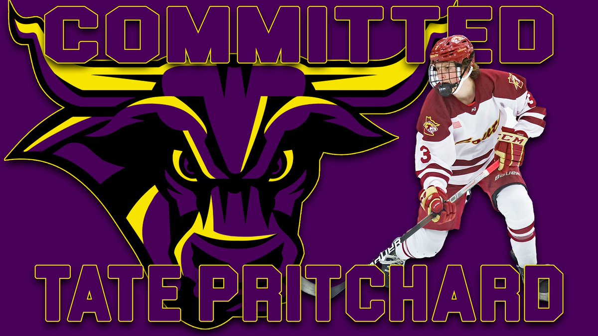 Congratulations to Tate Pritchard on his recent commitment to further his education and play hockey at Minnesota State.