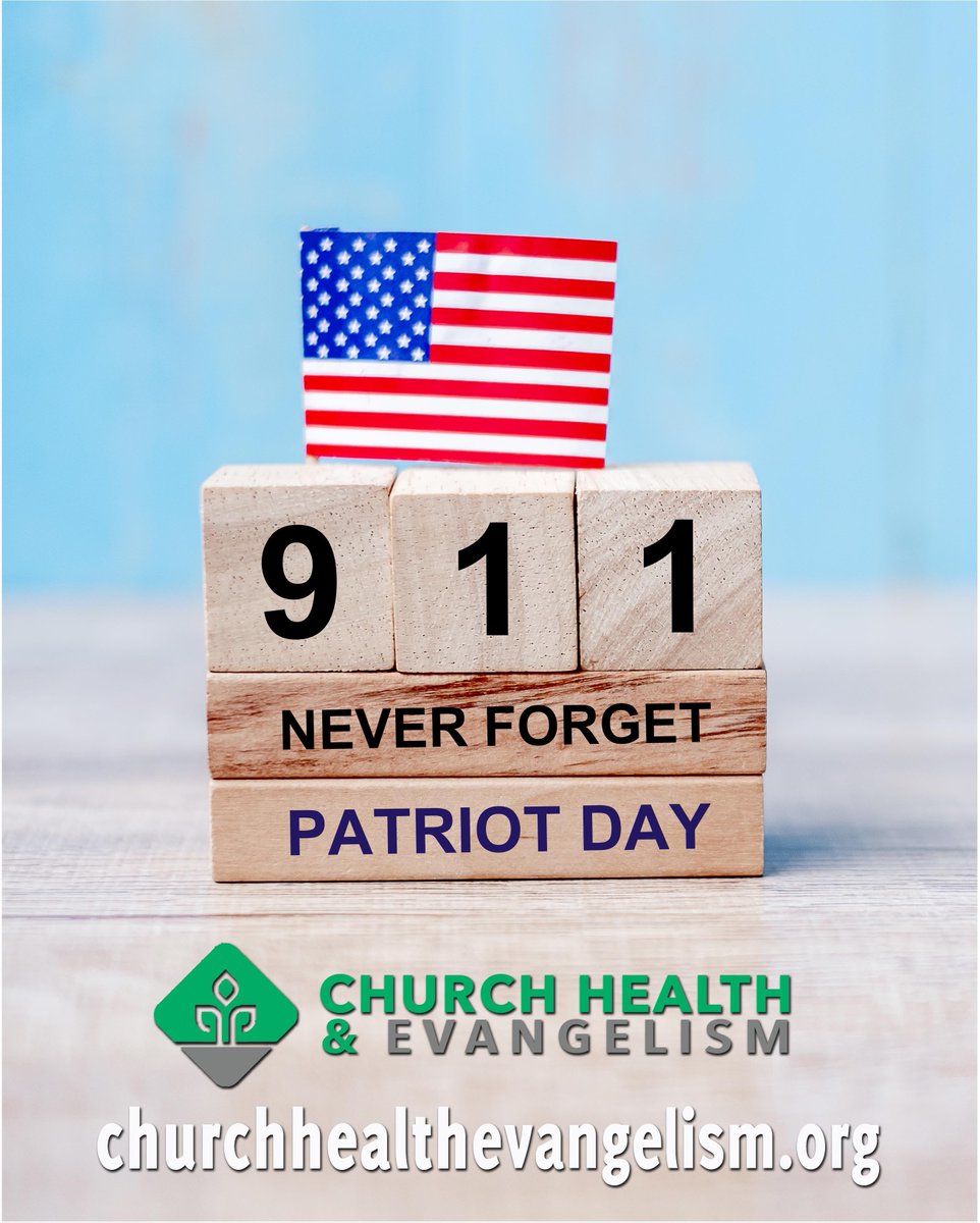 Church Health &amp; Evangelism remembers the lives lost on September 11th, 2001. #neverforget #PatriotDay #cogchurchplanting