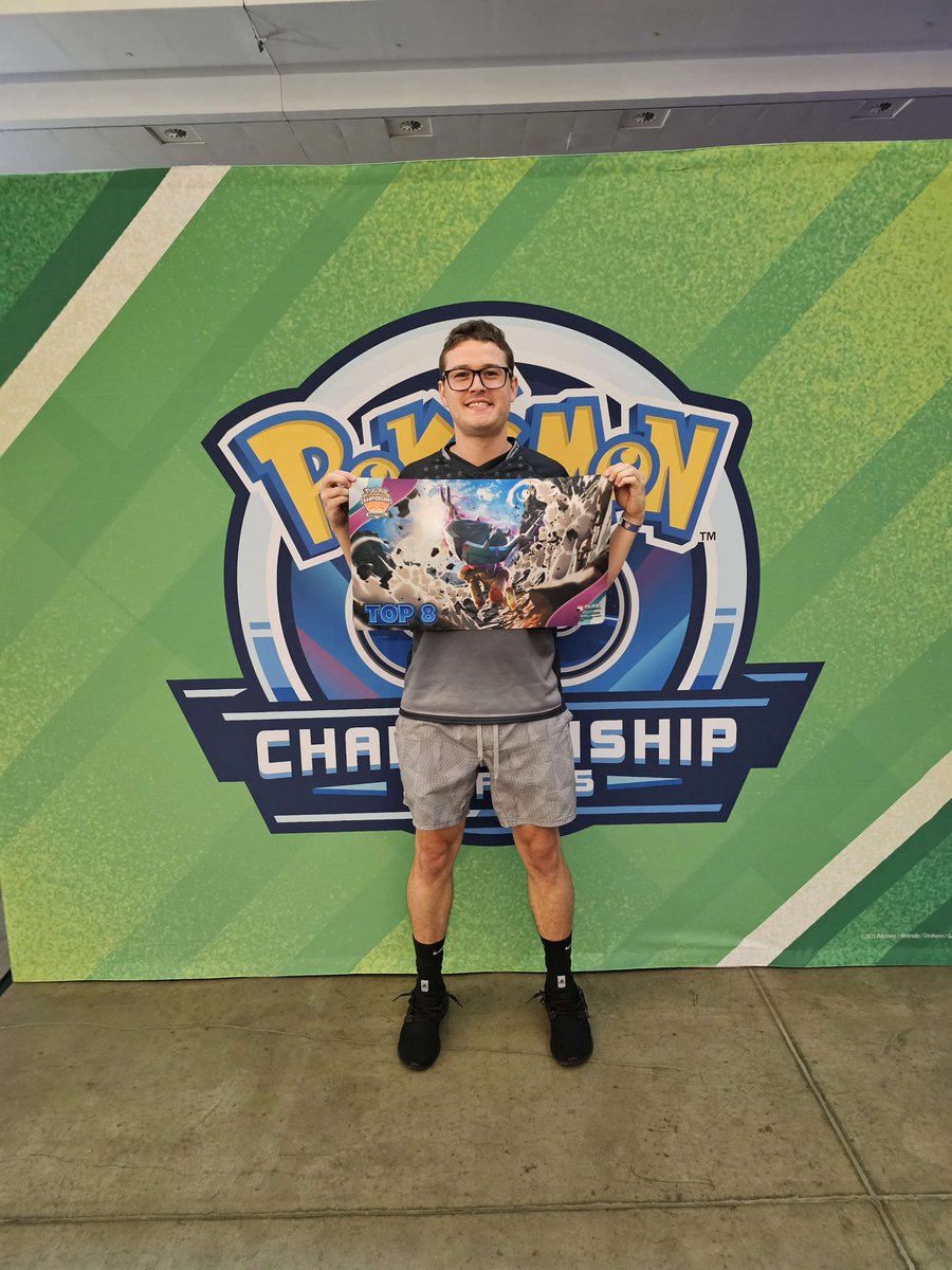Another top 8 finish (tied 5th-6th) and 100/500 championship points needed to qualify for worlds! Will be live in roughly 30mins to recap my run &amp; battles! Tune in at twitch.tv/MagicMayson #PokemonGo #PlayPokemon