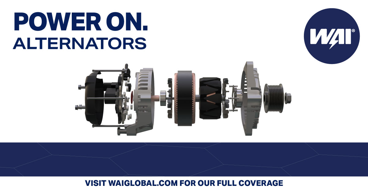 WAIglobal's tweet image. As an OEM parts supplier, we ensure that all parts and components are tested against OEM specifications to equal, or exceed them. Be confident that we have you covered with our extensive range of all makes and models.  #alternators #waiglobal