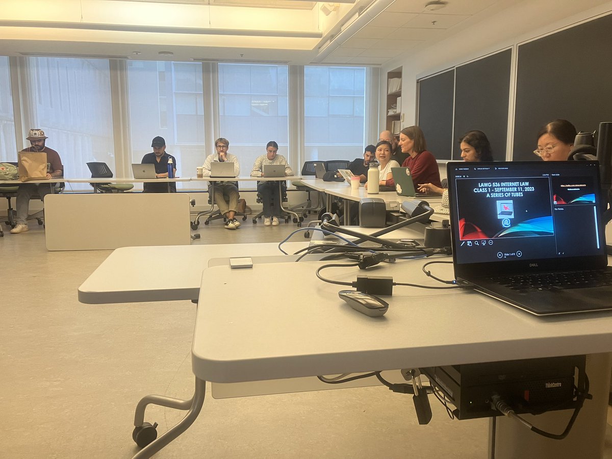 Allen Mendelsohn (@almendelsohn) on Twitter photo Another year of #internet #law <a href="/LawMcGill/">McGill Faculty of Law | Faculté de droit</a>! Let’s do this thing! Another year of #internet #law <a href="/LawMcGill/">McGill Faculty of Law | Faculté de droit</a>! Let’s do this thing!