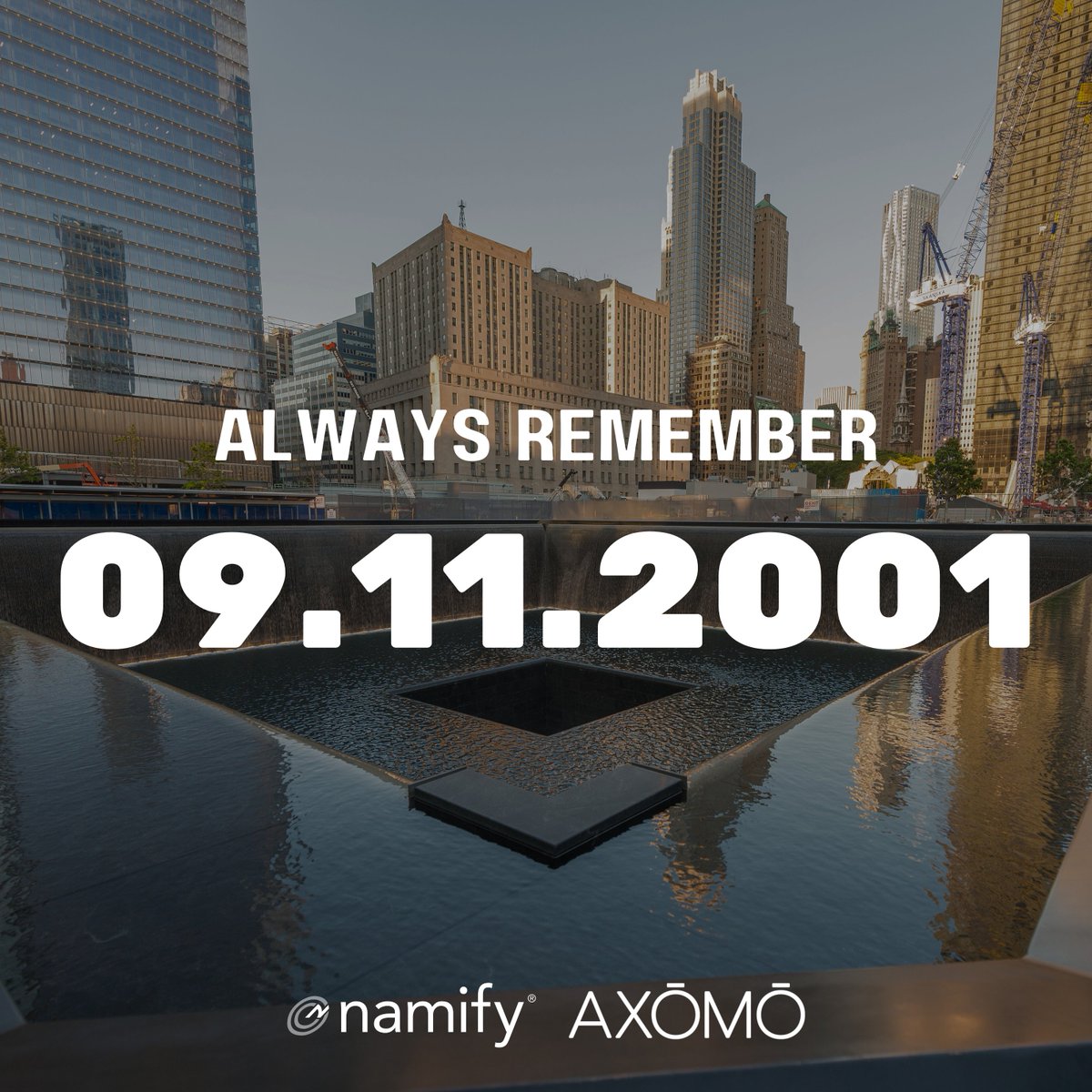 namify's tweet image. Twenty two years later, we remember the events of this day and honor the lives of those lost and those who serve us everyday. We are so thankful for this country we are a part of. #neverforget ❤️💙❤️💙
