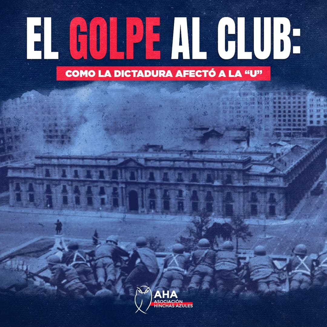 A 50 años del Golpe de Estado civil y militar, compartimos la historia que todo hincha azul debe conocer. 
Los distintos hitos en que la dictadura criminal puso sus tentáculos en nuestro Club para intervenirlo y desmantelarlo hasta casi la agonía. 

#50AnosdelGolpedeEstado