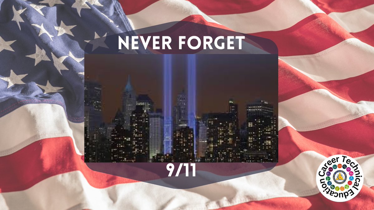 We will never forget 9/11/2001  #CJUSDCARES @MooneyEdD @CJUSDESD @DrFrankMiranda