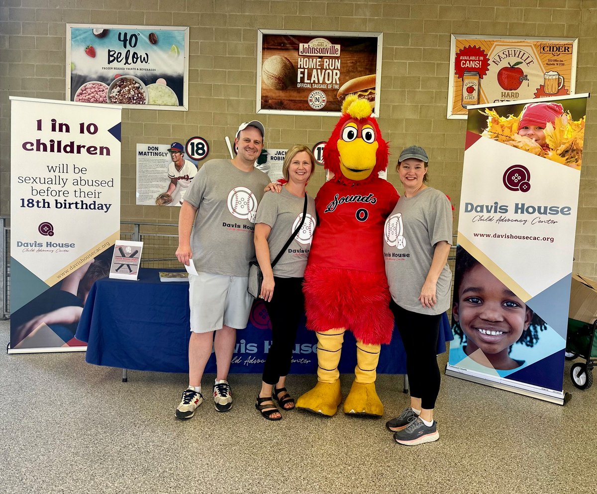 davishousecac's tweet image. Thank you @nashvillesounds  for choosing us as their featured charity during last Friday's game. We're thankful for this wonderful partnership!

#baseballforacause