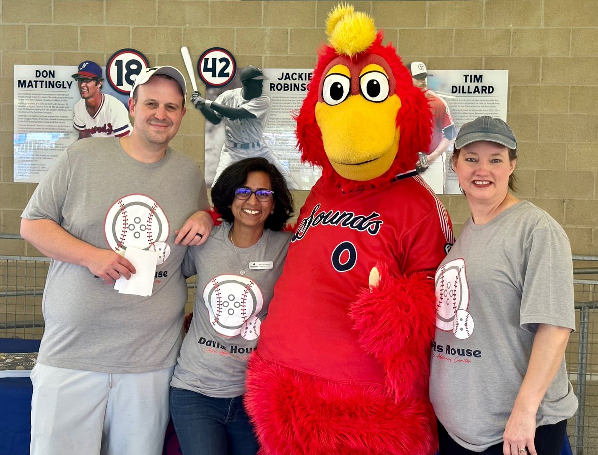 davishousecac's tweet image. Thank you @nashvillesounds  for choosing us as their featured charity during last Friday's game. We're thankful for this wonderful partnership!

#baseballforacause