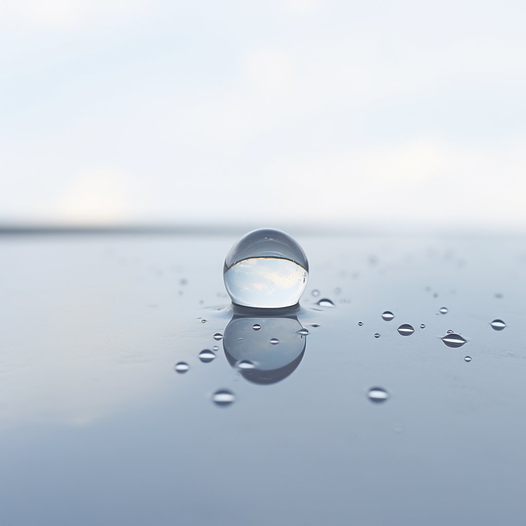 IdreesAlamm's tweet photo. MIDJOURNEY PROMPT ALERT!

PROMPT: a close-up of a dew drop on a [SUBJECT], extremely detailed, extreme minimalism, empty space.

- Share your beautiful creations. https://t.co/NBVpx6i5LP